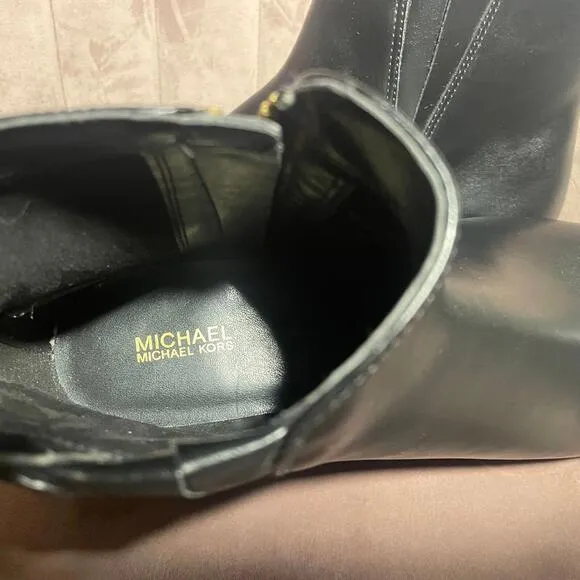 MICHAEL Michael Kors black booties size 9.5
