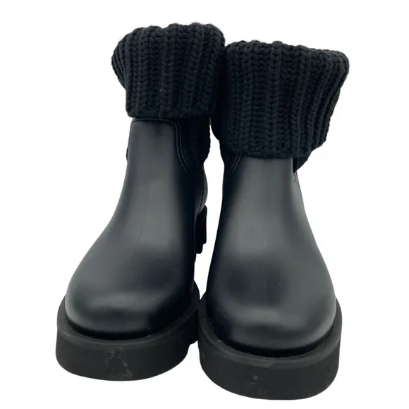 Moncler Black Winter Boots Waterproof and Insulated