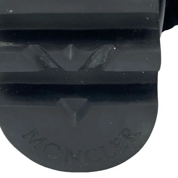 Moncler Black Winter Boots Waterproof and Insulated