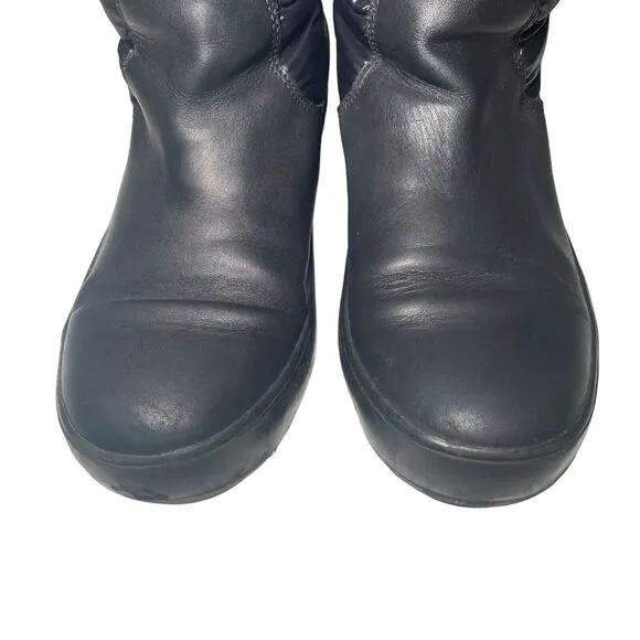 Moncler Womens Puffer High‎ Top Pull On Boots Size 36 USED Winter