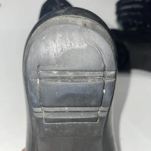 Moncler Womens Puffer High‎ Top Pull On Boots Size 36 USED Winter