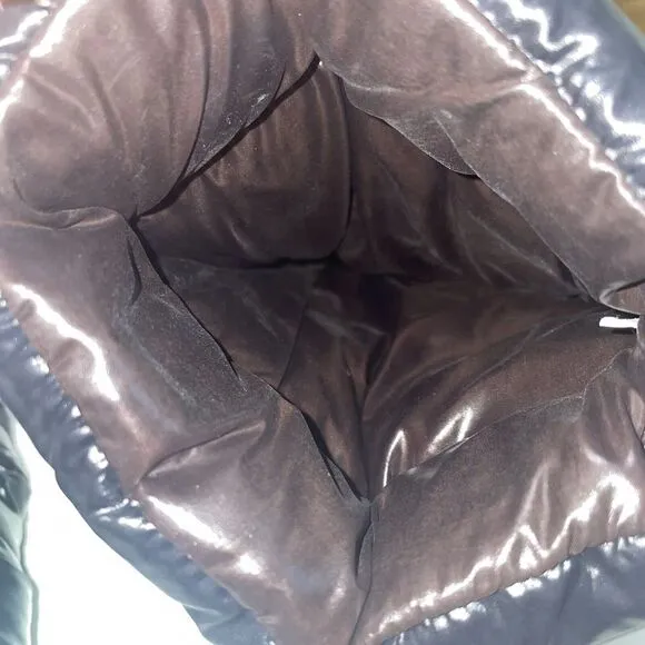 Moncler Womens Puffer High‎ Top Pull On Boots Size 36 USED Winter
