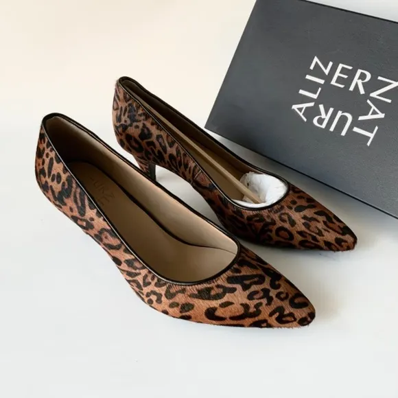 Naturalizer Beverly Leopard Cheetah Pump Heel Shoe
