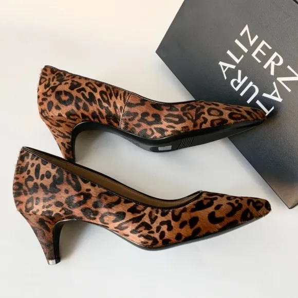 Naturalizer Beverly Leopard Cheetah Pump Heel Shoe