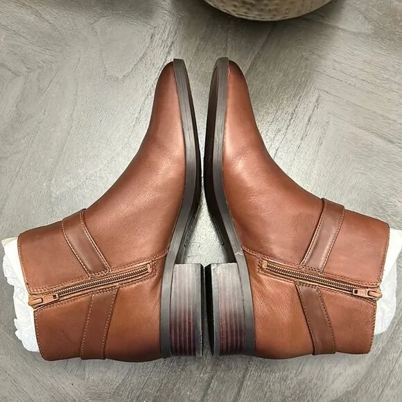 Naturalizer Ronan Ankle Boot Cinnamon
