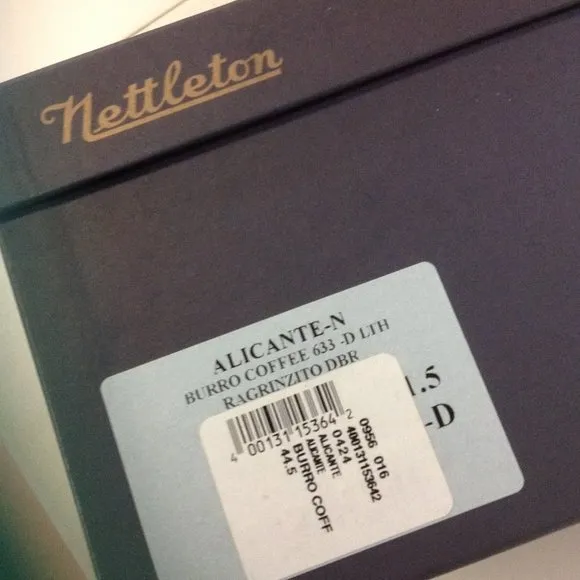 Nettleton Men's Alicante Dark Brown Leather Loafers 11.5D(EU 44.5) New in Box.