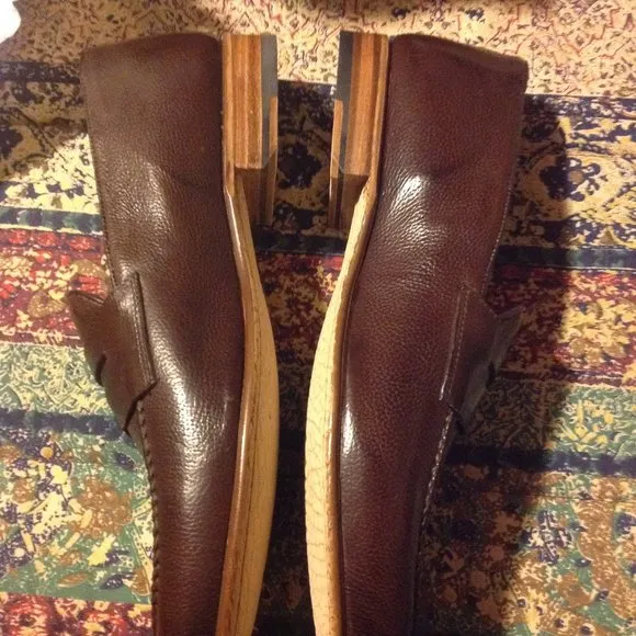 Nettleton Men's Alicante Dark Brown Leather Loafers 11.5D(EU 44.5) New in Box.