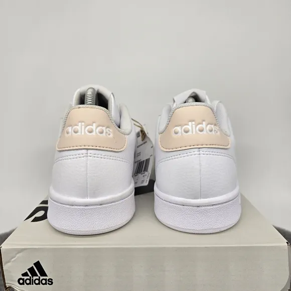 New adidas Advantage 'White Putty Mauve' Women's Shoes Size 8.5