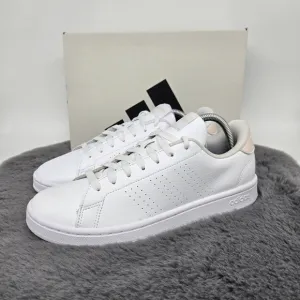 New adidas Advantage 'White Putty Mauve' Women's Shoes Size 8.5