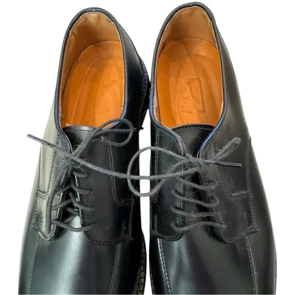 New Allen Edmonds Ashton Men's Black Leather Lace-up Oxford Dress Shoes 9 3E