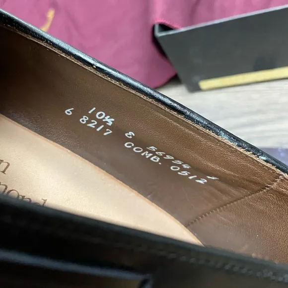 NEW Allen Edmonds Grayson Black Tassel Loafers 10.5 E