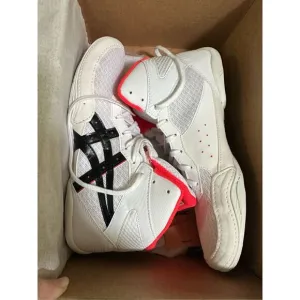 New Asics Matflex 7 White Diva Pink Wrestling Shoes Sneakers 10