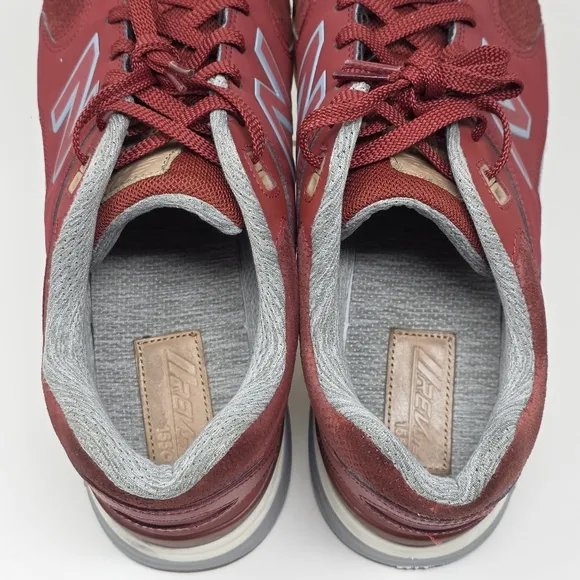 New Balance 1550 Revlite Retro Red Casual Sneakers Men Size 13 D Pre-owned