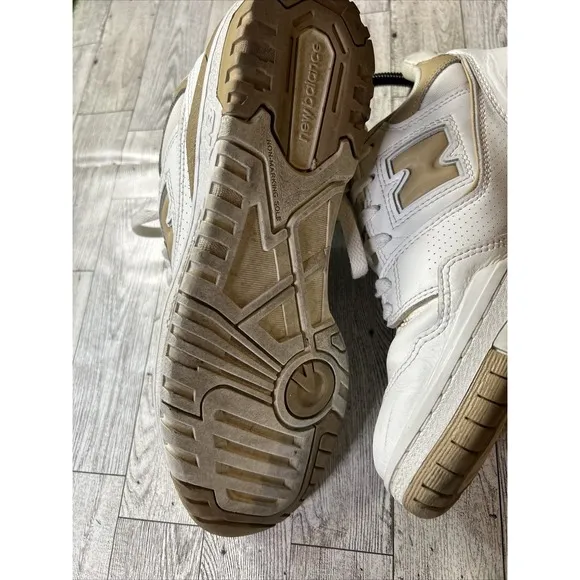 New Balance 550 Casual Shoes Sneakers Women's Incense Khaki Tan Athletic Size 9