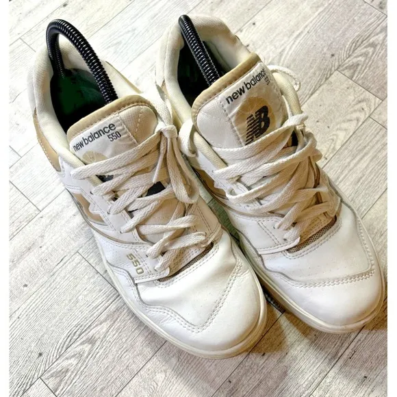 New Balance 550 Casual Shoes Sneakers Women's Incense Khaki Tan Athletic Size 9