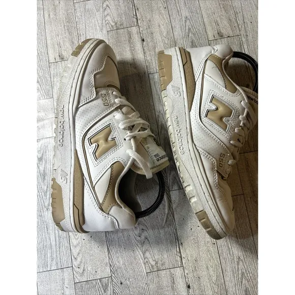 New Balance 550 Casual Shoes Sneakers Women's Incense Khaki Tan Athletic Size 9