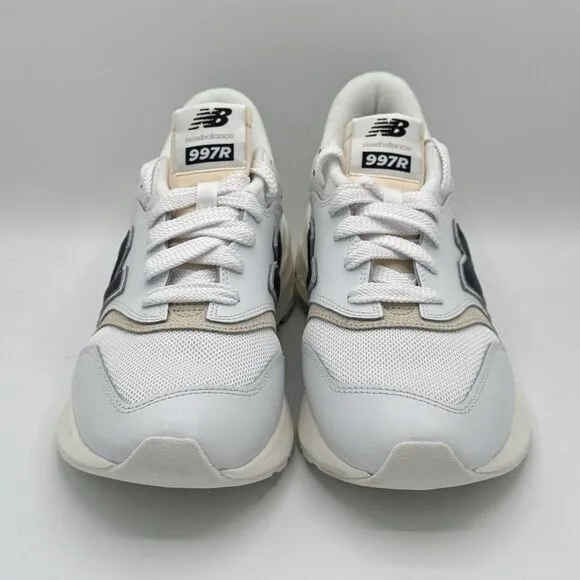 New Balance 997R U997RGC Mens White Leather Lace Up Lifestyle Sneakers Shoes 11