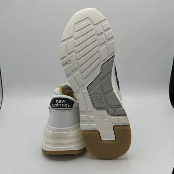 New Balance 997R U997RGC Mens White Leather Lace Up Lifestyle Sneakers Shoes 11