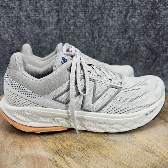 New Balance FF X 860 V14 Womens Size 9 2A Gray Athletic Running Shoes W860F14