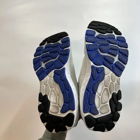 New Balance Fresh Foam X 860 V13 White Blue Mens 10 EE Running M860F13