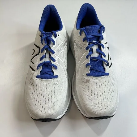 New Balance Fresh Foam X 860 V13 White Blue Mens 10 EE Running M860F13