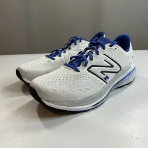 New Balance Fresh Foam X 860 V13 White Blue Mens 10 EE Running M860F13