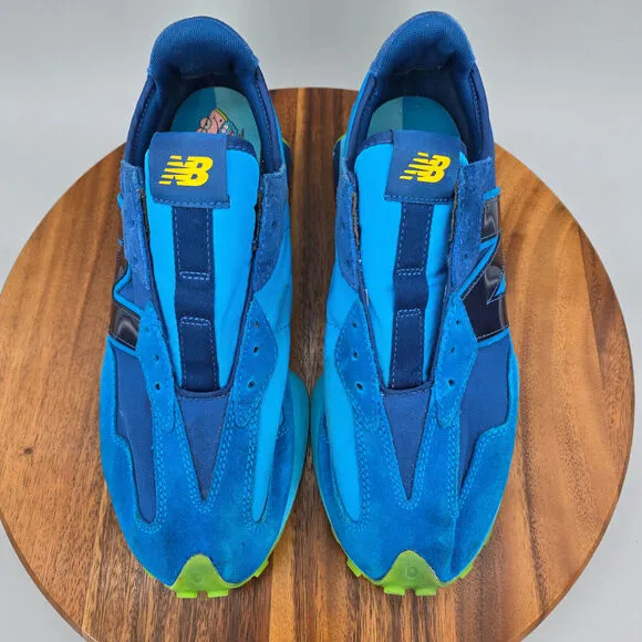 New Balance Jolly Rancher x 327 Shoes Mens 10.5 Blue Raspberry Sneakers NO LACES