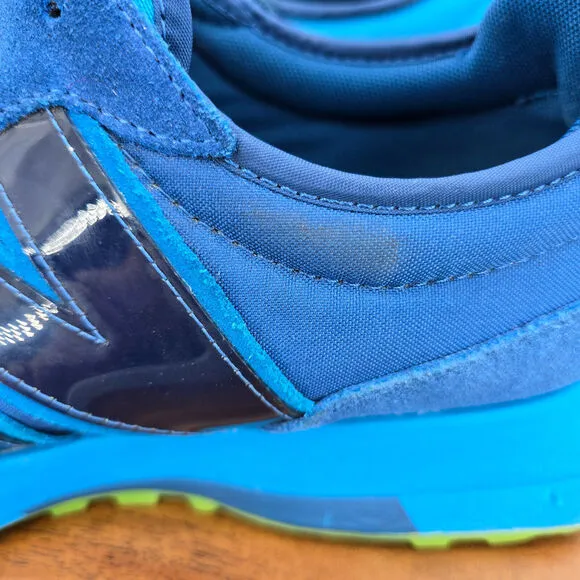 New Balance Jolly Rancher x 327 Shoes Mens 10.5 Blue Raspberry Sneakers NO LACES