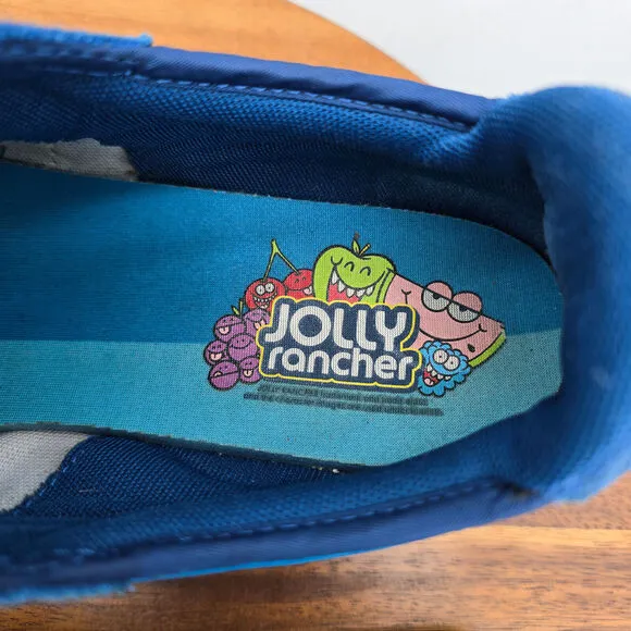 New Balance Jolly Rancher x 327 Shoes Mens 10.5 Blue Raspberry Sneakers NO LACES