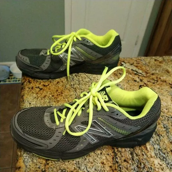 New Balance Mens 11 470 V3 Running Shoes Gray M470CY3 Lace Up Low Top Sneakers