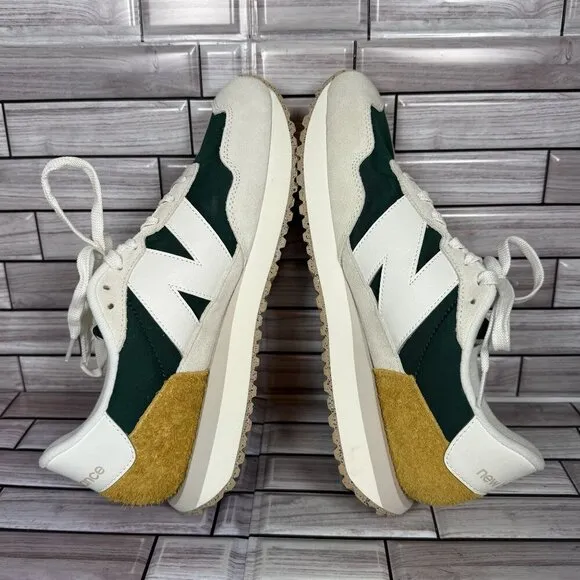 New Balance Men's Grey/Green 237 Sneakers Shoe Size 10-NEW