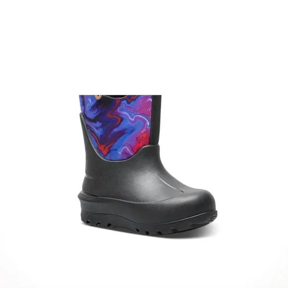 NEW BOGS kids neo classic winter boots in oil