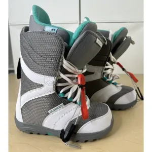 NEW Burton Coco Imprint 1 TrueFit Snowboard Boots Size 5 Women's White Grey