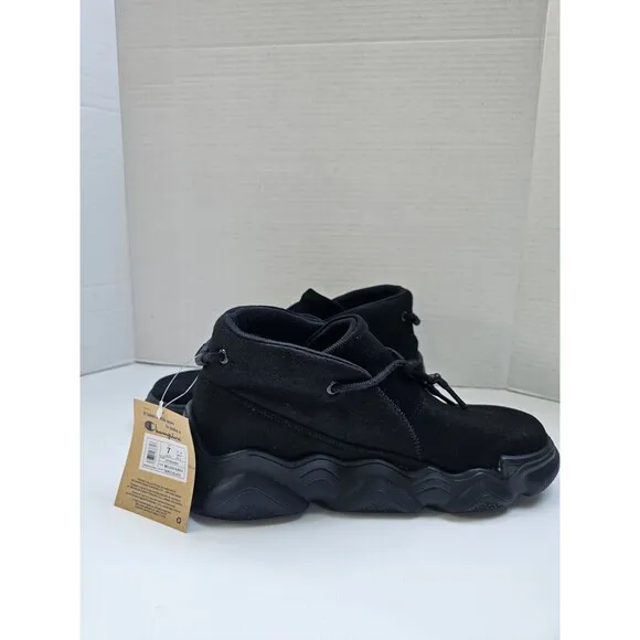 New Champion Meloso Rukka Boots SHOES 3 BLACK Youth Size 6Y Wmn's 7.5 CP102455Y