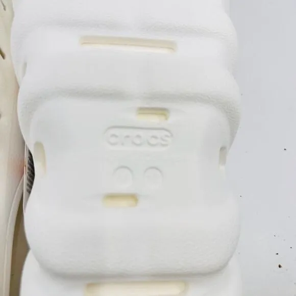 NEW Crocs Echo Slide Sandals Lightweight Slip On Casual White Unisex Size M12