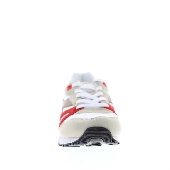 NEW DIADORA men's n9000 spark running shoes in white/fog/rich gold