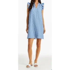 NEW DREW zoe chambray dress in chambray