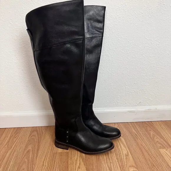 NEW Franco Sarto Women's Haleen Wide Calf Black Over-the-Knee Fall Winter Boots8