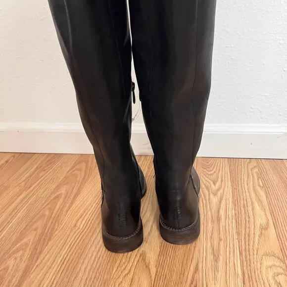 NEW Franco Sarto Women's Haleen Wide Calf Black Over-the-Knee Fall Winter Boots8