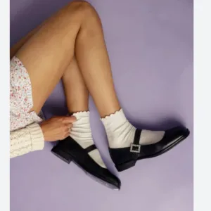 new FREE PEOPLE Leather upper and lining  Mary Jane Flats  Shoes