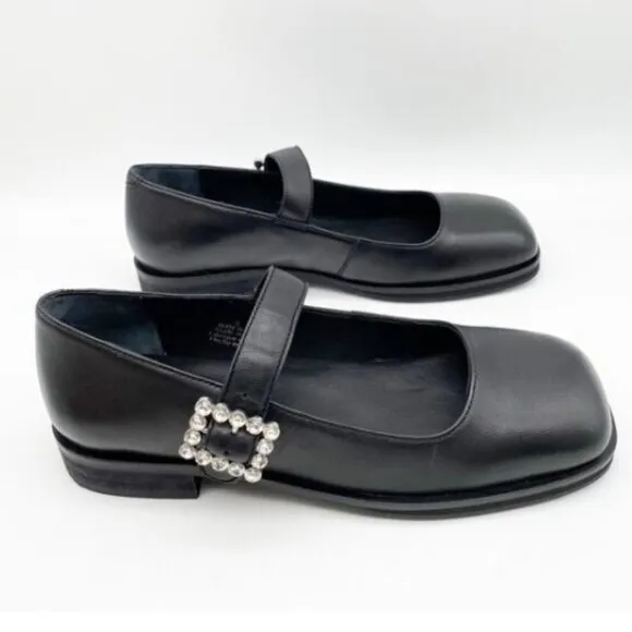 new FREE PEOPLE Leather upper and lining  Mary Jane Flats  Shoes