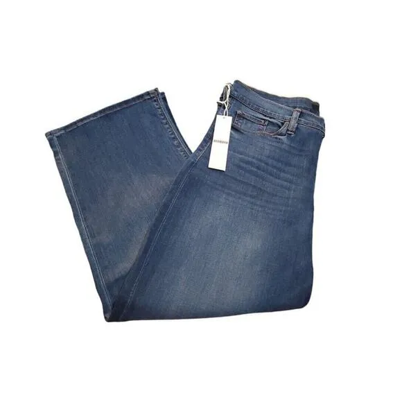 New Hudson Stella Crop Straight Leg Jeans | Size 27