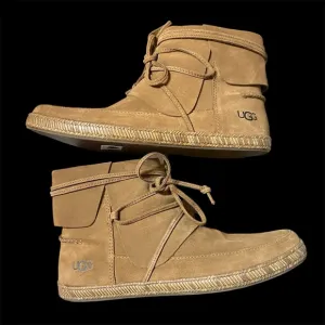 NEW in box UGG women’s Tan Suede Boots size 9