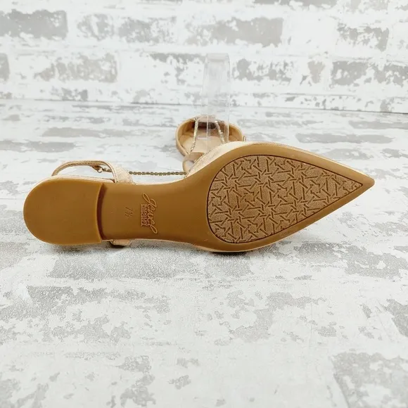 New Jewel Badgley Mischka Alanna Ballet Flats T94