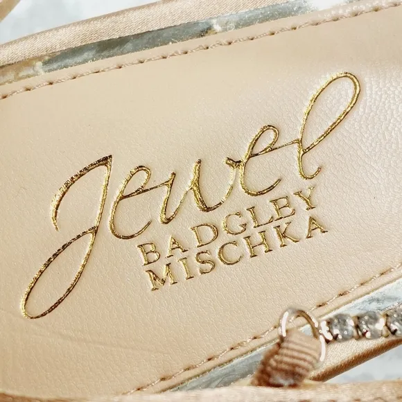New Jewel Badgley Mischka Alanna Ballet Flats T94