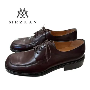 New Mezlan Alcoy Men's Brown Leather Lace-up Oxford Dress Shoes 11  11M