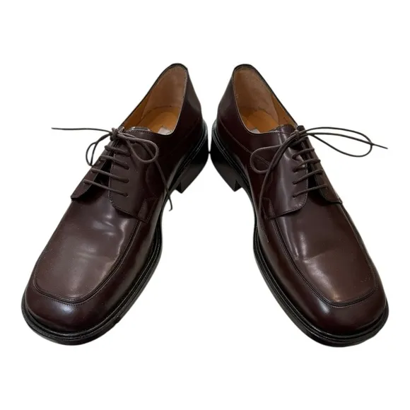 New Mezlan Alcoy Men's Brown Leather Lace-up Oxford Dress Shoes 11  11M