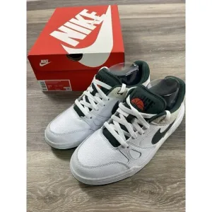 NEW Nike Men's SIZE 7.5 Full Force LO COB White Green HF1739-100