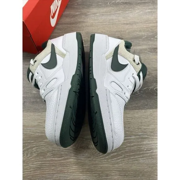 NEW Nike Men's SIZE 7.5 Full Force LO COB White Green HF1739-100