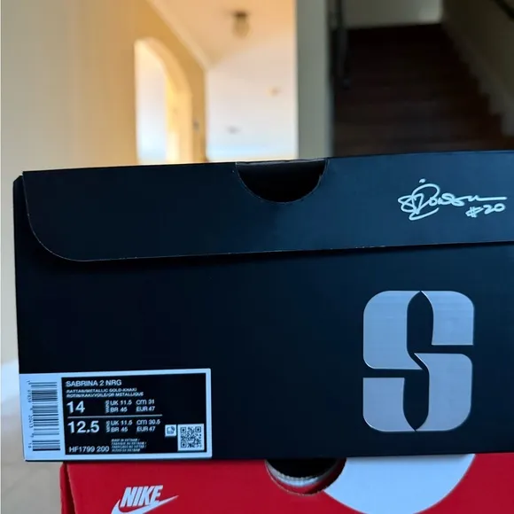 NEW Nike Sabrina 2 NRG Stronger Than Gold Shoes